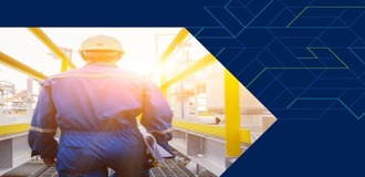 person working on industrial electrical solutions