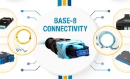 Base-8 Fiber Cabling System Infographic