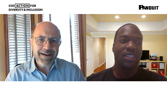 Screenshot of Dennis Renaud and Ronald Greaves side-by-side