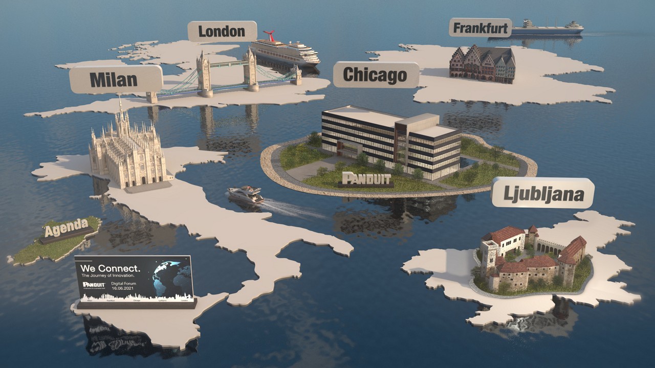 Karte Panduit Digital Forum 2021