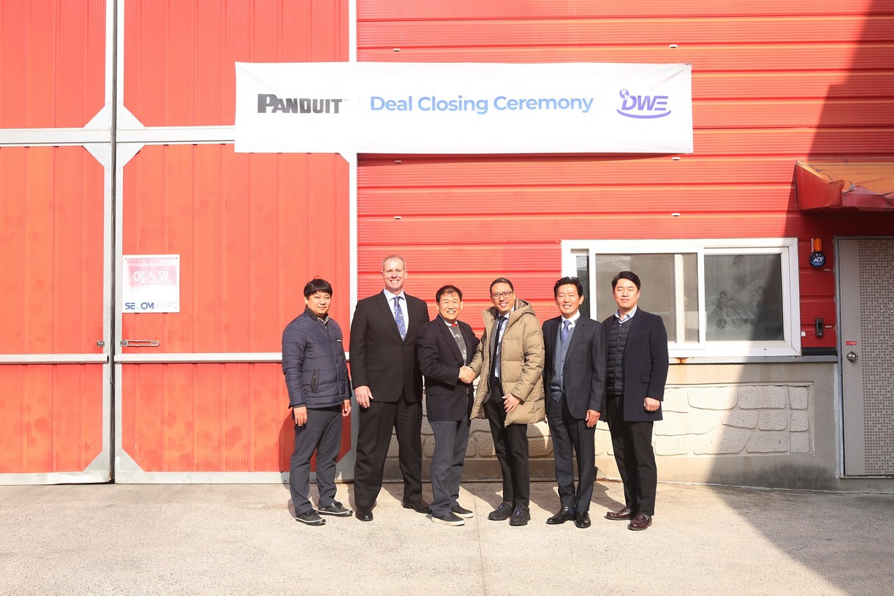 Panduit DWE subsea product line acquisition closing