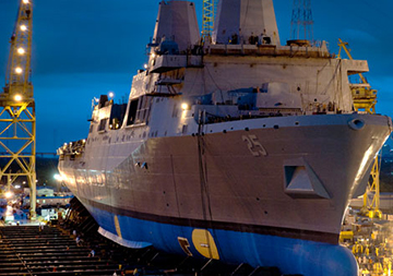 Large Industrial/Commercial Building Ship On Dock