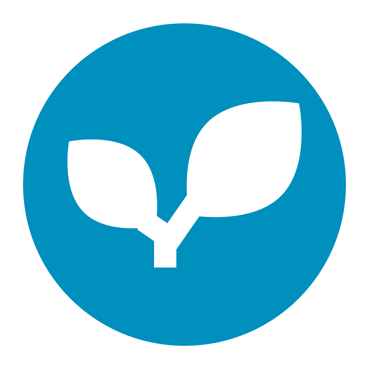 Leaves icon to elicit eco-friendly cooling capacity